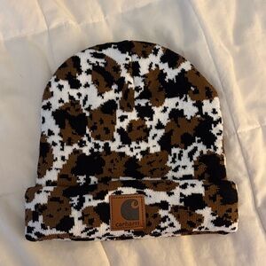 Carhartt Cow Print Beanie